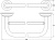 Полотенцедержатель FBS Standard STA 034 30 см Полотенцедержатель FBS Standard STA 034 30 см