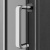 Душевой уголок Am.Pm Like W83G-302U120CT64 120x80 профиль матовый хром, стекло прозрачное