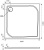 Поддон для душа Good Door Квадро 100x100