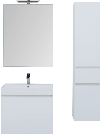 Мебель для ванной Aquanet Йорк 70 белая