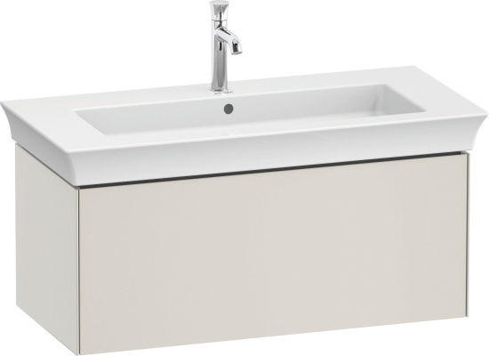 Мебель для ванной Duravit White Tulip 105 скандинавский белый шелковисто-матовый