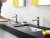 Смеситель для раковины Hansgrohe Metris 31285000 с гигиеническим душем