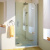 Душевая дверь в нишу GuteWetter Lux Door GK-102 правая 100 см стекло бесцветное, профиль хром Душевая дверь в нишу GuteWetter Lux Door GK-102 правая 100 см стекло бесцветное, профиль хром