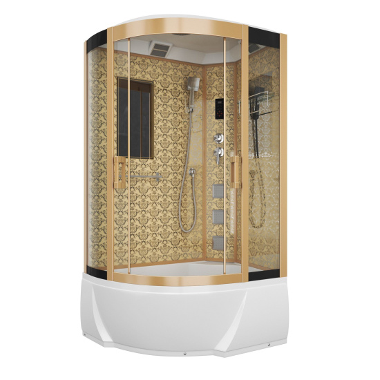 Душевая кабина Niagara Lux NG-7712GR золото