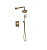 Душевая система Bronze de Luxe Windsor 10138R с внутренней частью