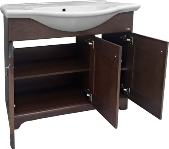 Тумба под раковину Misty Рим 85 орех