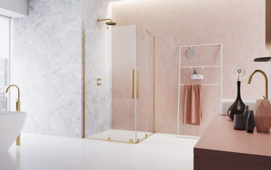 Душевой уголок Radaway Furo Gold KDD 110х80