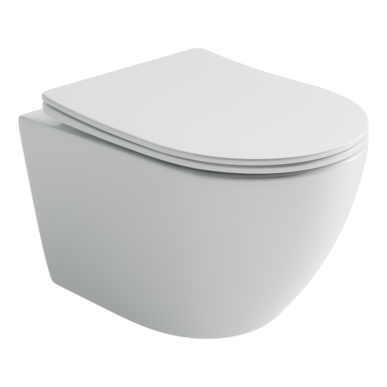 Унитаз подвесной Ceramicanova Uno CN11001T с сидением