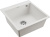 Мойка кухонная Paulmark Praktisch PM105152-WH белый