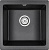 Мойка кухонная Paulmark Brilon PM104546-BL черный