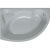 Акриловая ванна Kolpa San Amadis New Basis 160x100 см R