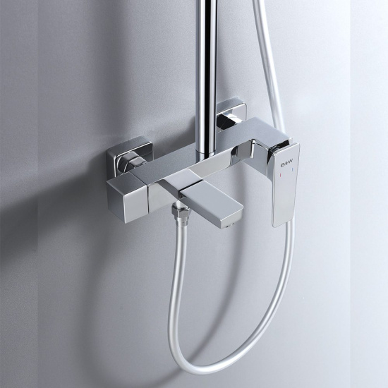 Душевая стойка Black&White Universe 8500CUK