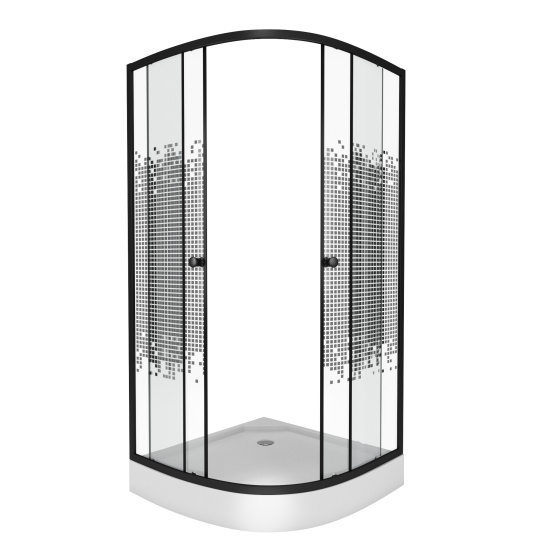 Душевой уголок Niagara Eco NG-003-14BLACK