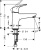 Смеситель для раковины Hansgrohe Focus E2 31931000 Смеситель для раковины Hansgrohe Focus E2 31931000