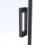 Душевой уголок Vegas Glass ZP+ZPV Protec 160*95 02М 05, профиль черный матовый, стекло бронза