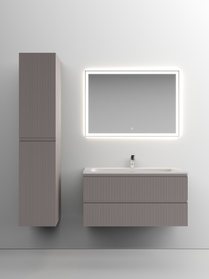 Тумба с раковиной Sancos Snob T 100 Doha Soft SNT100SM, подвесная