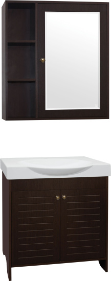 Мебель для ванной Style Line Кантри 76 венге