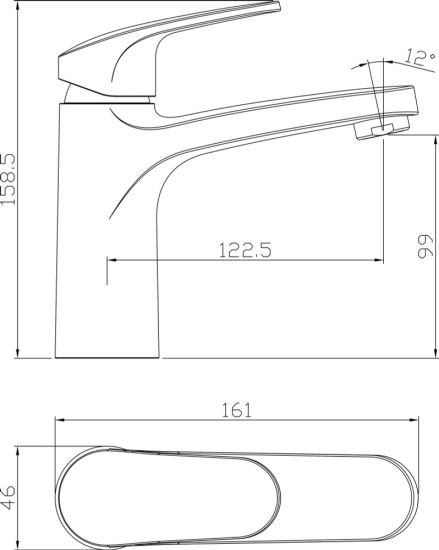 Душевой комплект Rossinka RS45-11 + RS45-45