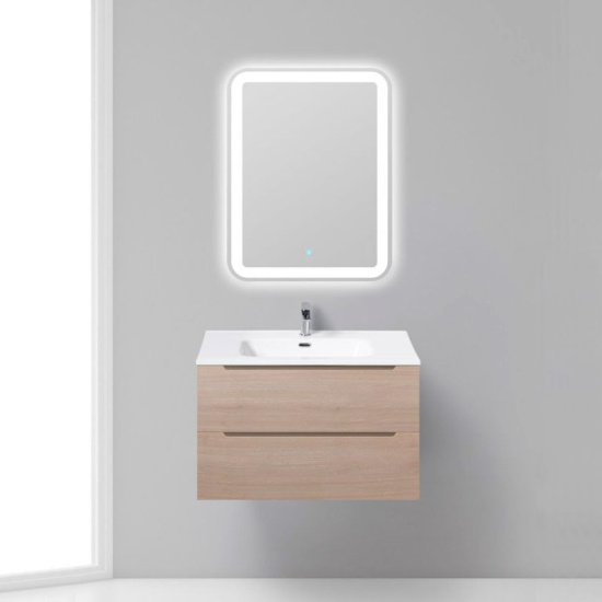 Тумба с раковиной BelBagno Etna 80 rovere grigio