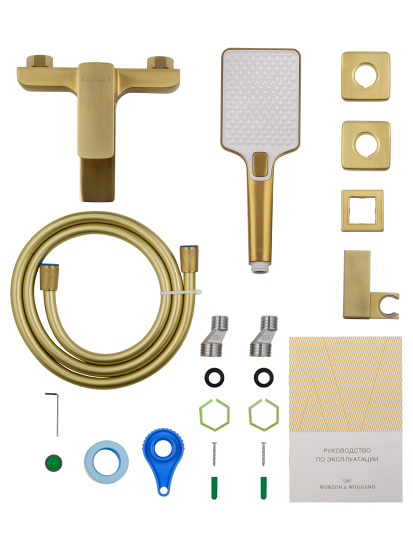 Смеситель для ванны Wonzon & Woghand Edge WW-88639003A-BG