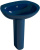 Раковина Arcus 6002 dark-blue с пьедесталом