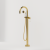 Напольный смеситель для ванны Boheme Imperiale Crystal 289-SW
