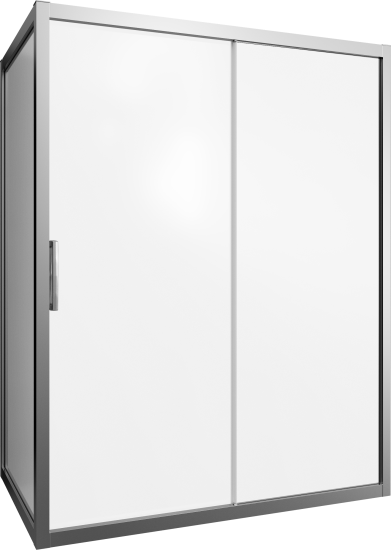 Душевой уголок Stworki Эстерсунд 160x90 см профиль хром матовый, стекло матовое