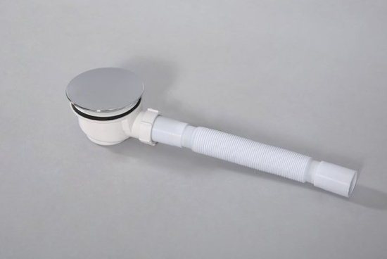 Поддон для душа Cezares Tray SMC TRAY-SMC-R-90-550-150-W R 90x90, с сифоном