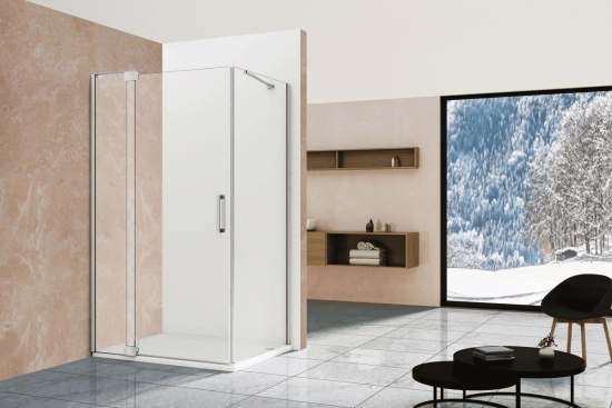 Душевой уголок Vincea Extra VSR-1E809010CL 90x100 см, профиль хром, стекло прозрачное