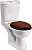 Унитаз-компакт Della Boston Oak 023