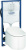 Инсталляция Grohe Rapid SL Sensia 39112001 с системой удаления запахов + кнопка Arena Cosmopolitan 38844000 хром + унитаз подвесной Sensia Arena 39354SH0 с феном