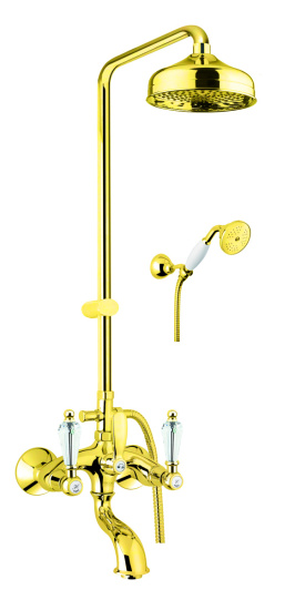 Душевая стойка Fiore Gioielli 08OO0615 золото