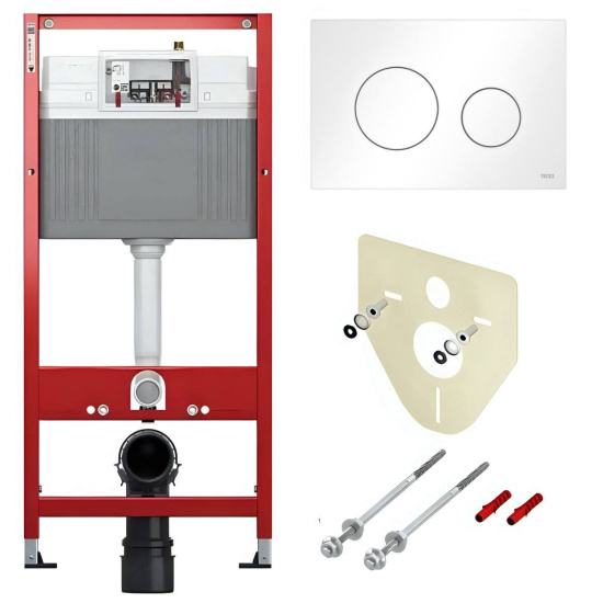 Инсталляция для унитаза Tece TECEbase 9240926 с клавишей смыва