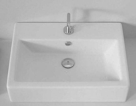 Раковина Hidra Ceramica Loft белая, 50 см