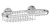 Полка Artwelle Harmonie HAR 019 с мыльницей Полка Artwelle Harmonie HAR 019 с мыльницей
