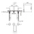 Смеситель для раковины Wonzon & Woghand Loop WW-131-00-508 высокий