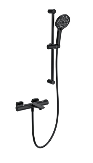 Смеситель для ванны Wonzon & Woghand WW-C2021-A-MB с термостатом