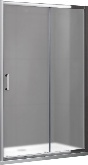 Душевая дверь в нишу Gemy Victoria S30191DM 110 см, профиль хром