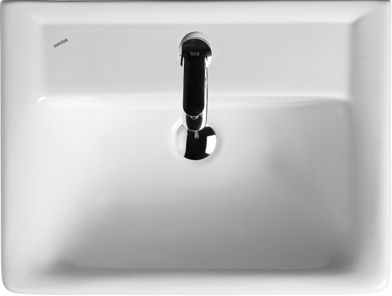 Тумба с раковиной Raval Kub 50 белая, напольная