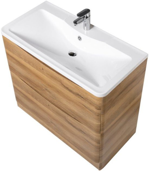 Мебель для ванной BelBagno Acqua 100 напольная, rovere rustico