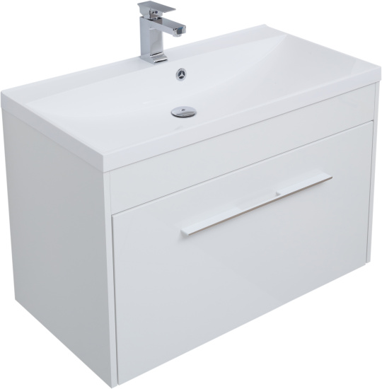 Мебель для ванной Aquanet Августа 90 белая