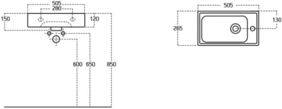 Тумба с раковиной Aquanet Лидс 50 эвкалипт мистери