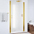 Душевая дверь в нишу Vegas Glass EP 75 09 10 профиль золото, стекло сатин