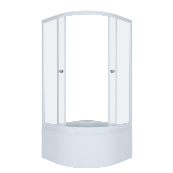 Душевой уголок Triton Ультра Щ0000039054 90х90 см белый, с поддоном