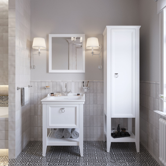 Зеркало VitrA Valarte 65 матовое белое
