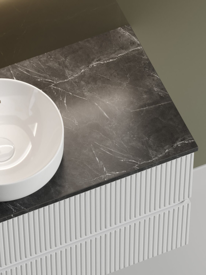 Тумба с раковиной Sancos Snob T 100 Bianco SNT100W, подвесная