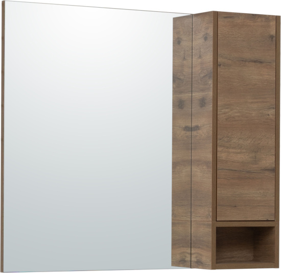 Зеркало Stworki Карлстад 90 R, дуб рустикальный