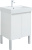 Тумба с раковиной Aquanet Nova Lite 60 белый глянец, с дверками
