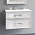 Тумба с раковиной Marka One Delice 75П white