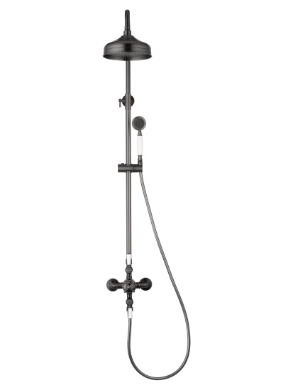 Душевая стойка Wonzon & Woghand Retro WW-B3041-BGG с термостатом